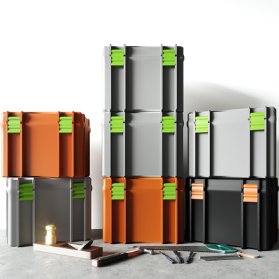  现代工具箱 锯子 锤子su模型 