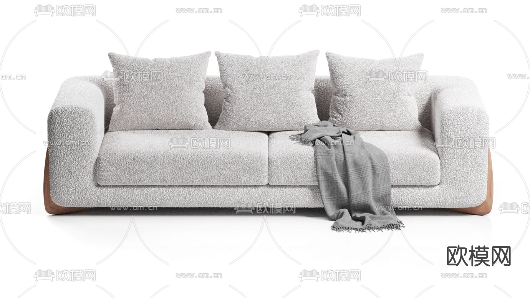 多人沙发3d模型下载