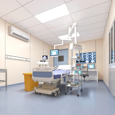  医院手术室su模型 