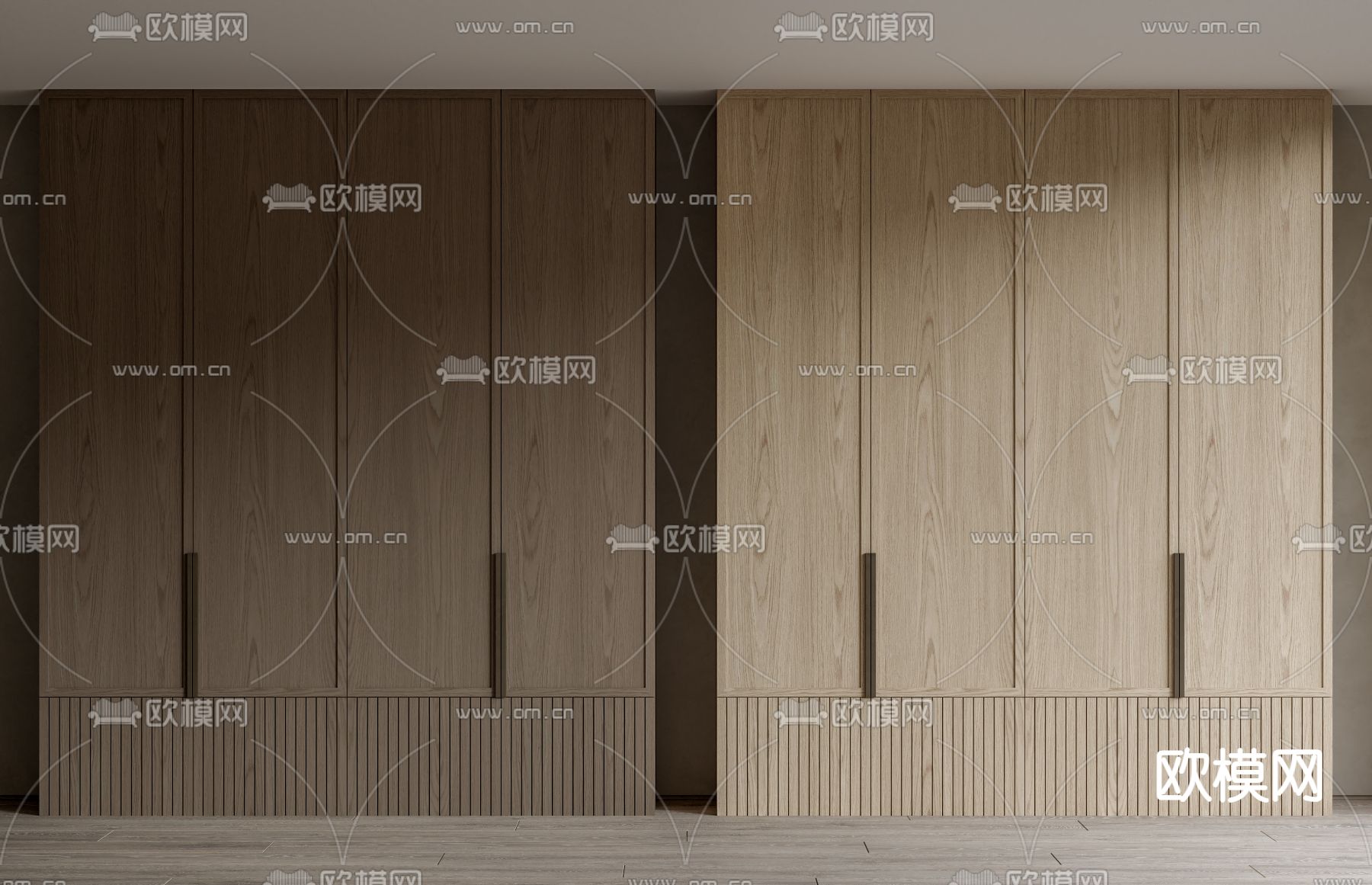 衣柜3d模型下载