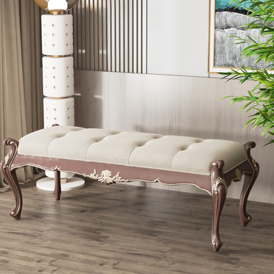  新中式沙发凳su模型 