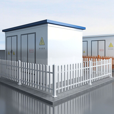  户外配电房 电箱su模型 