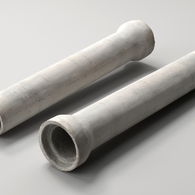  下水管 混凝土管su模型 