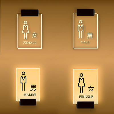  导视牌 标识牌su模型 