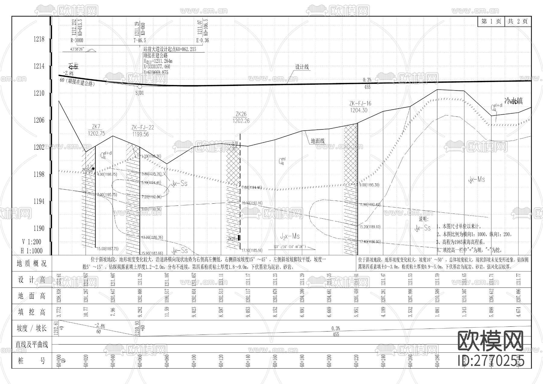 铁路cad施工图下载（渲染图8）
