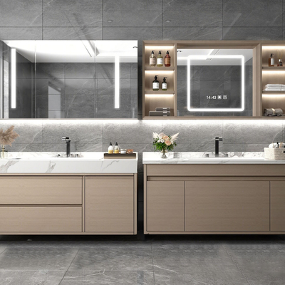  洗手台 镜柜 浴室柜su模型 