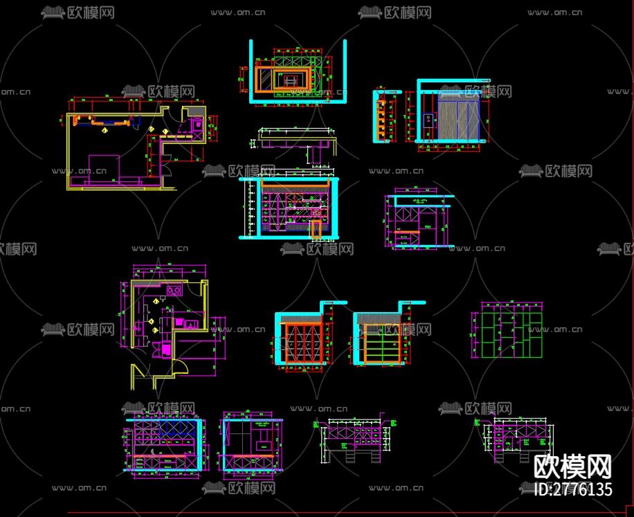 木工CAD施工图下载