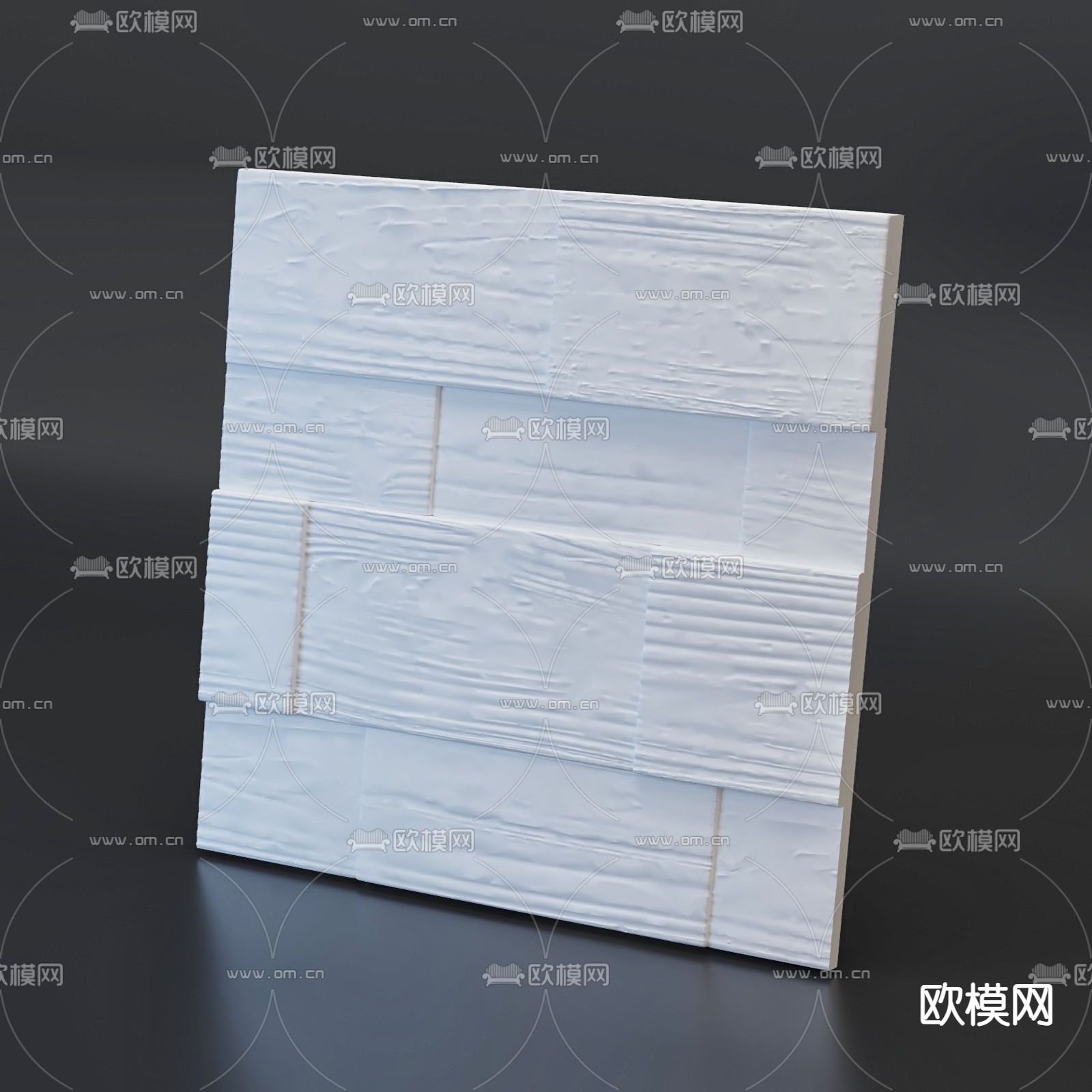 欧式雕花 雕刻3d模型下载（渲染图2）