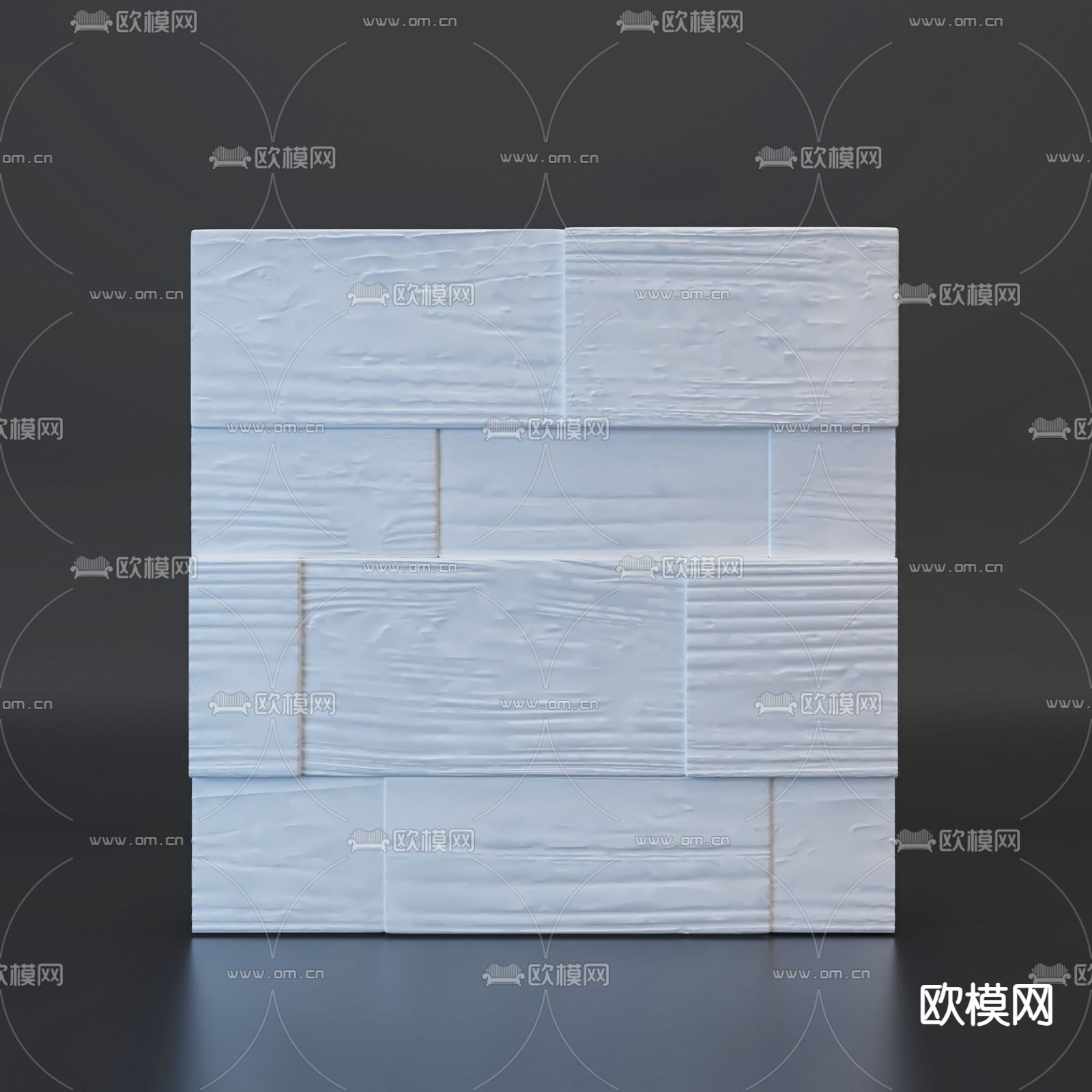 欧式雕花 雕刻3d模型下载（渲染图1）