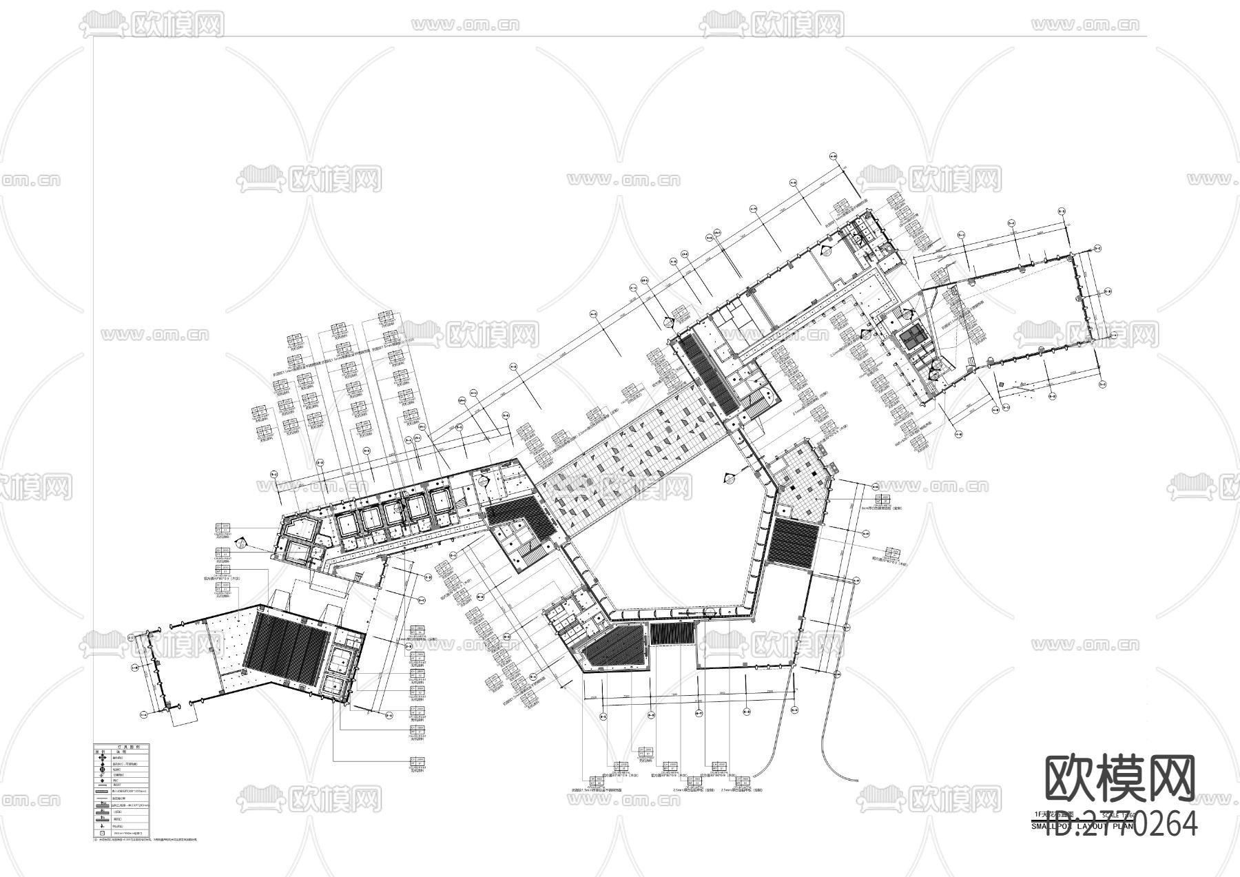 渝西水质检测站cad施工图下载（渲染图3）
