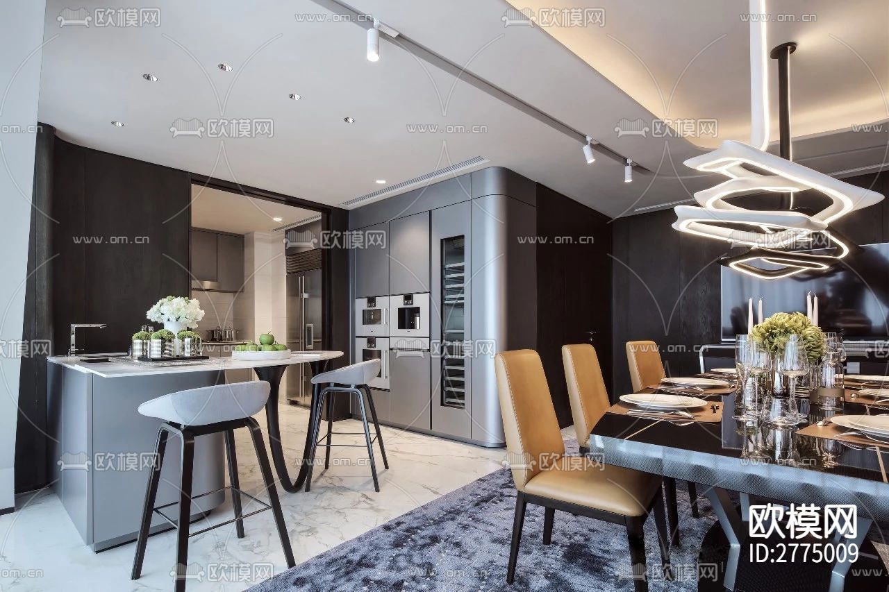 【CCD】北京三里屯一号奢华公寓cad施工图