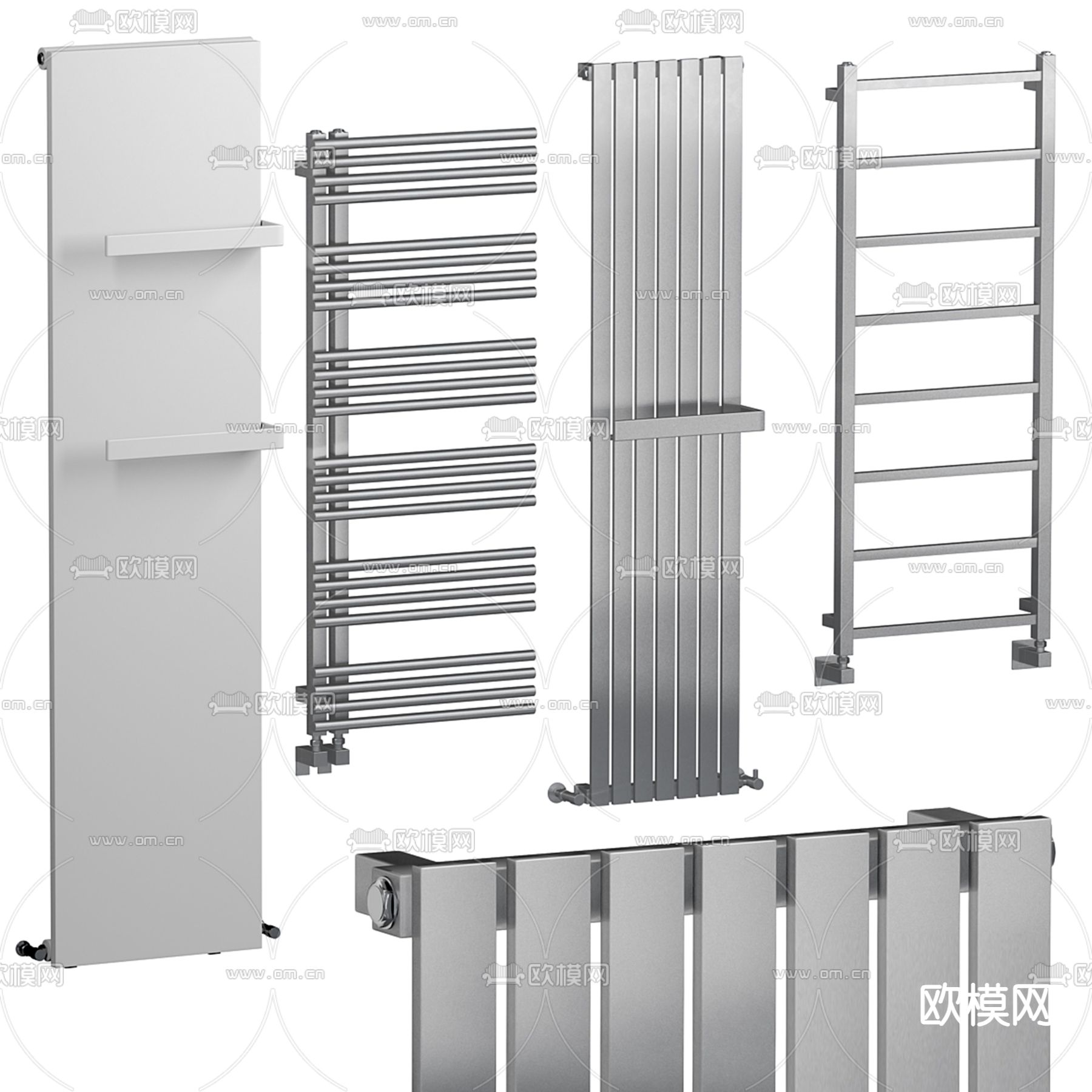 暖气片 取暖器 散热器3d模型下载