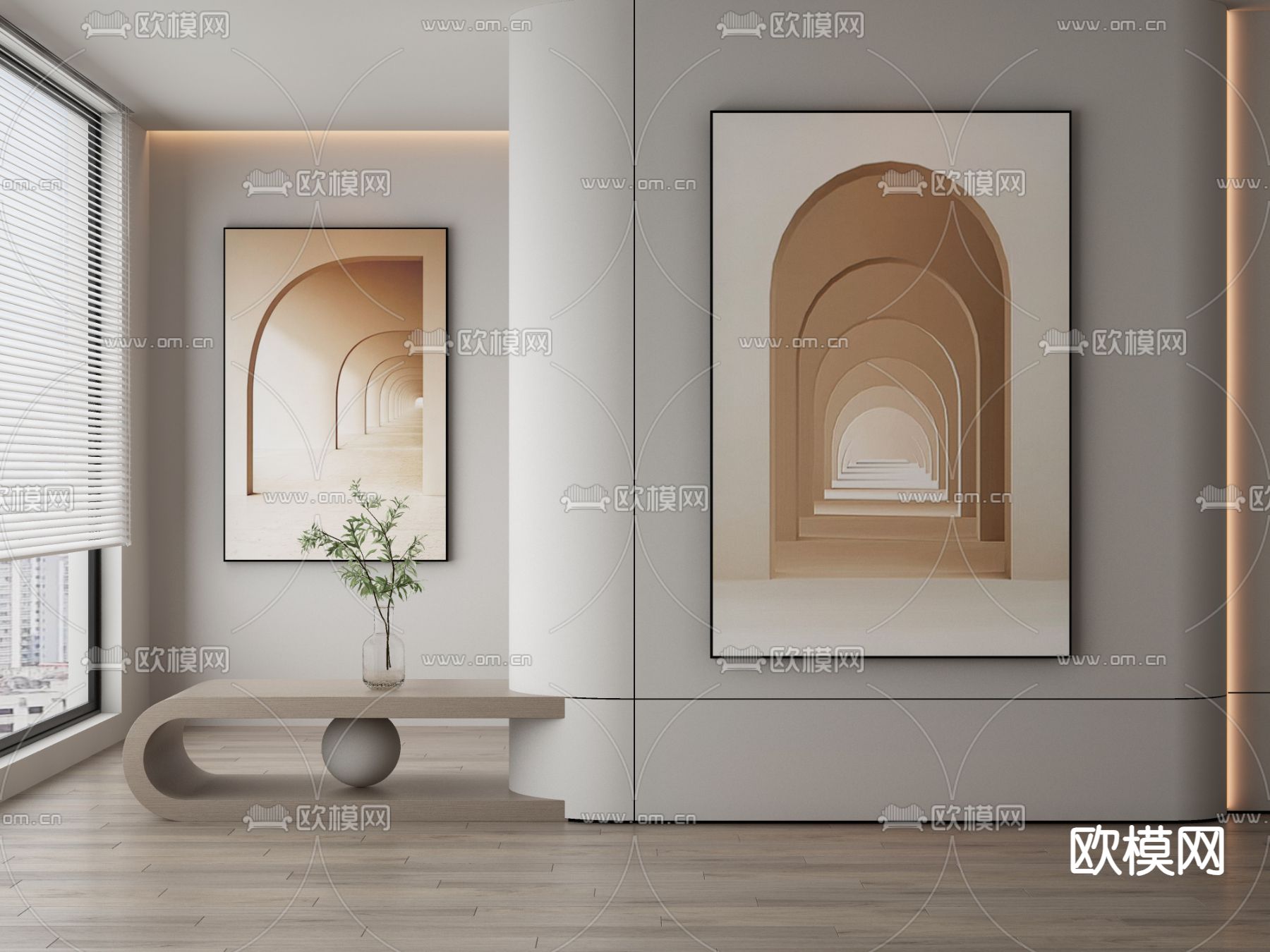 装饰画 立体画 挂画3d模型下载