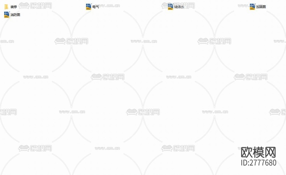 磁器口社區(qū)衛(wèi)生服務(wù)中心裝修CAD施工圖下載(渲染圖2)