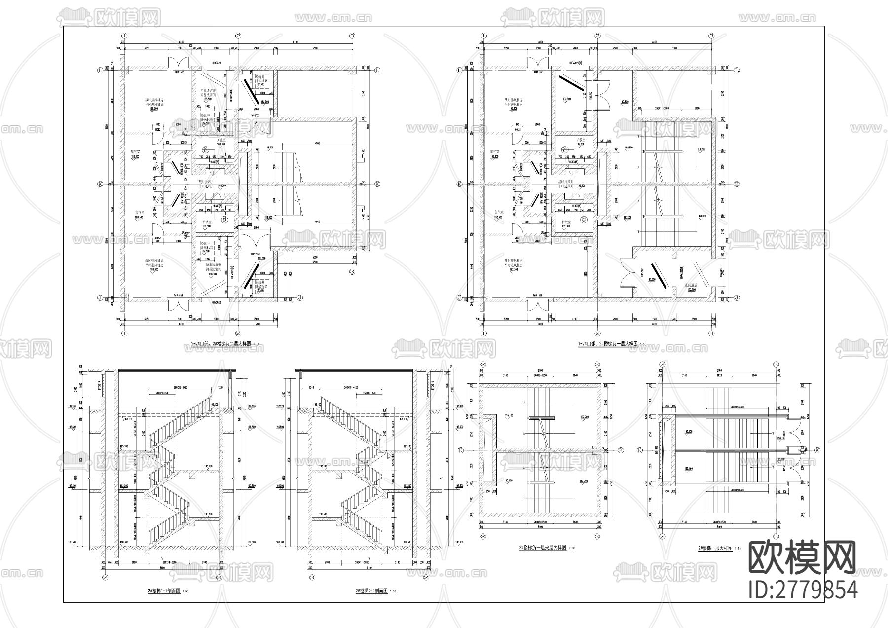 人防密闭门及战时通风防护CAD施工图下载（渲染图4）