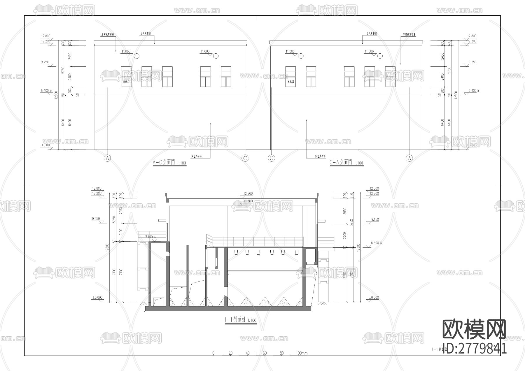 琼江安居提水二期工程（远期五万吨）项目下载（渲染图3）