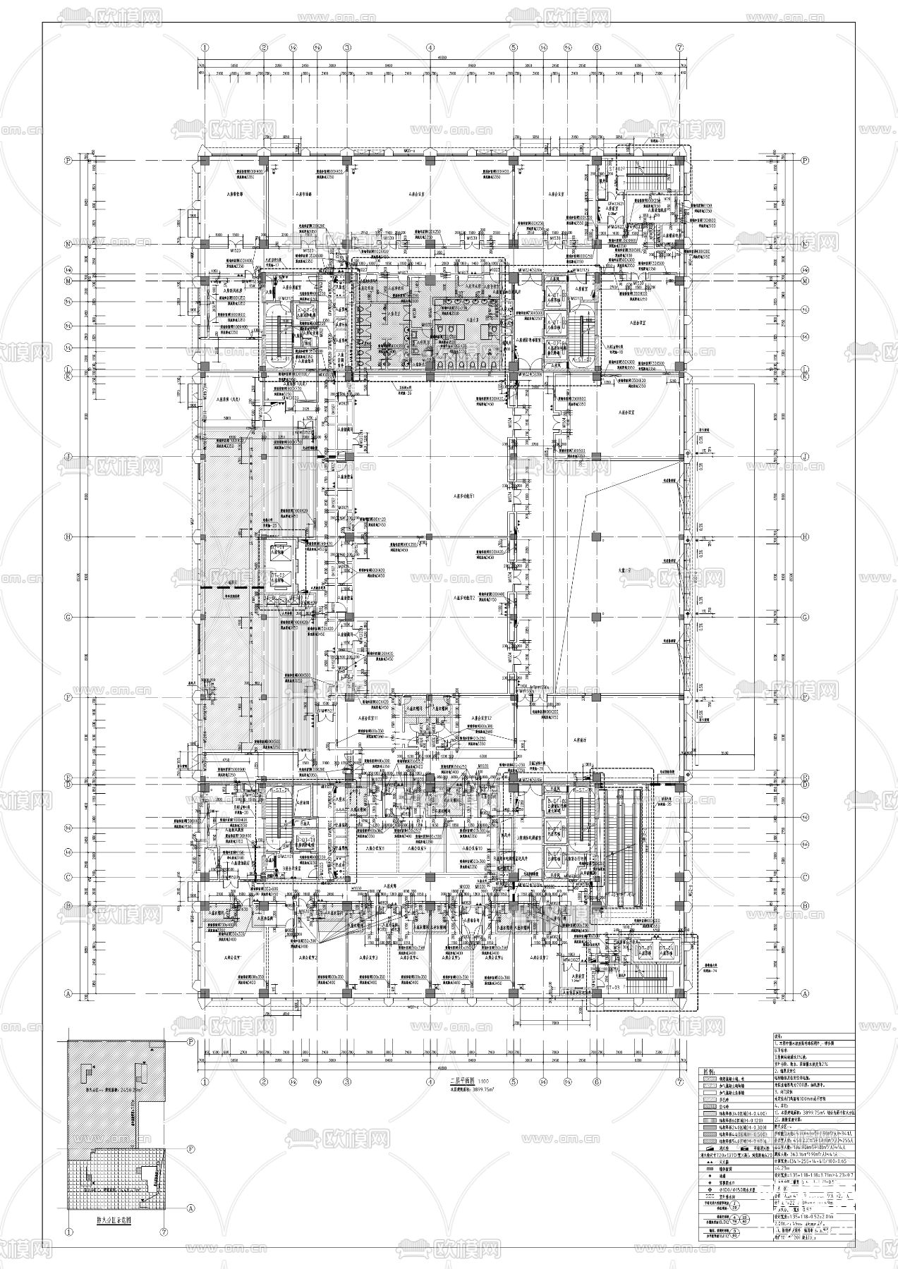 金隅大成时代都汇小区cad施工图下载（渲染图8）