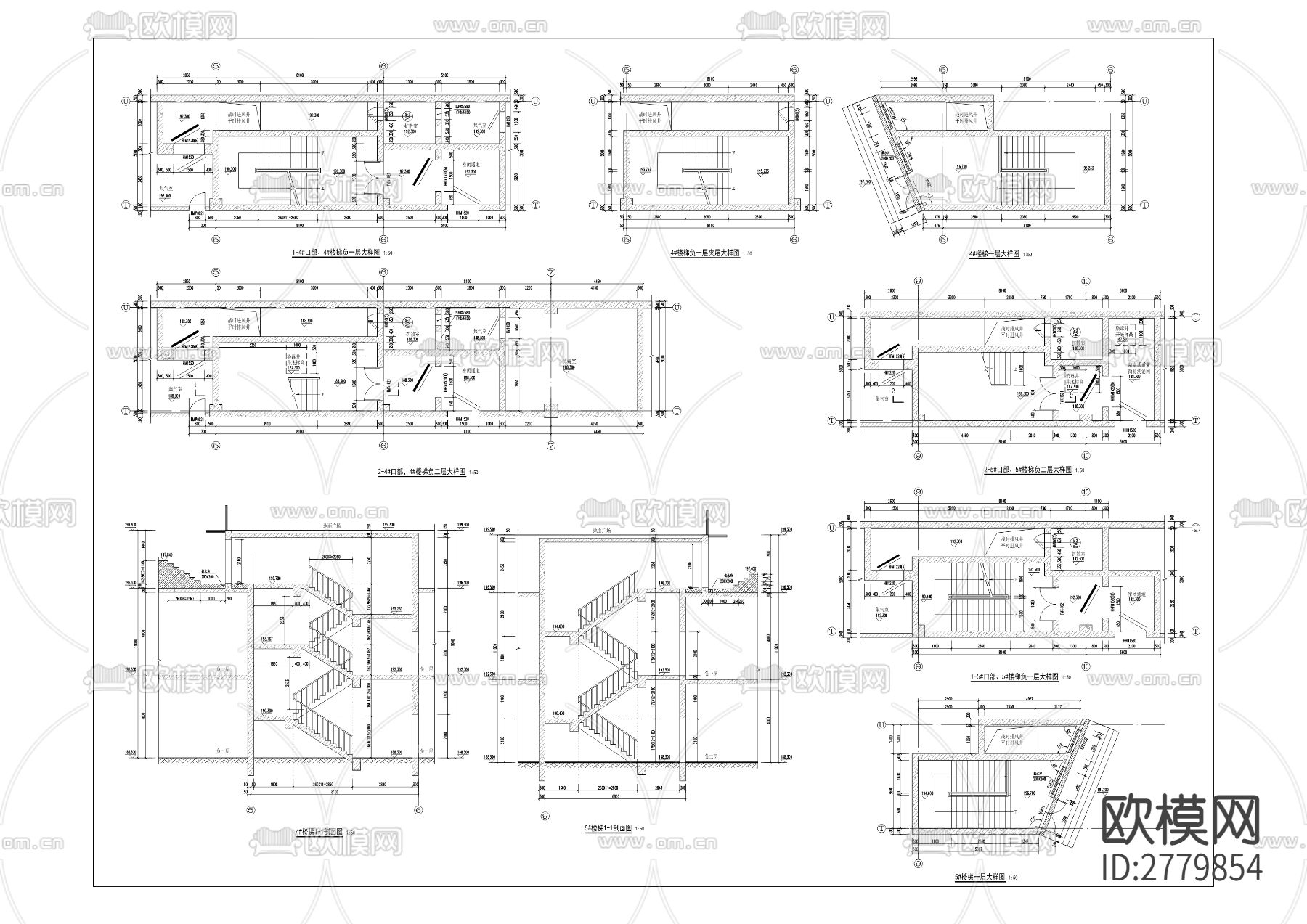 人防密闭门及战时通风防护CAD施工图下载（渲染图1）