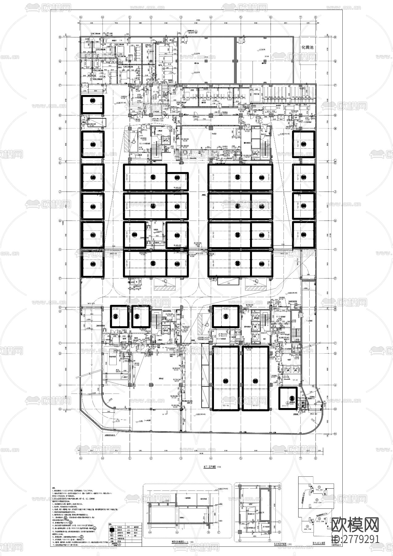 金隅大成时代都汇小区cad施工图下载（渲染图4）