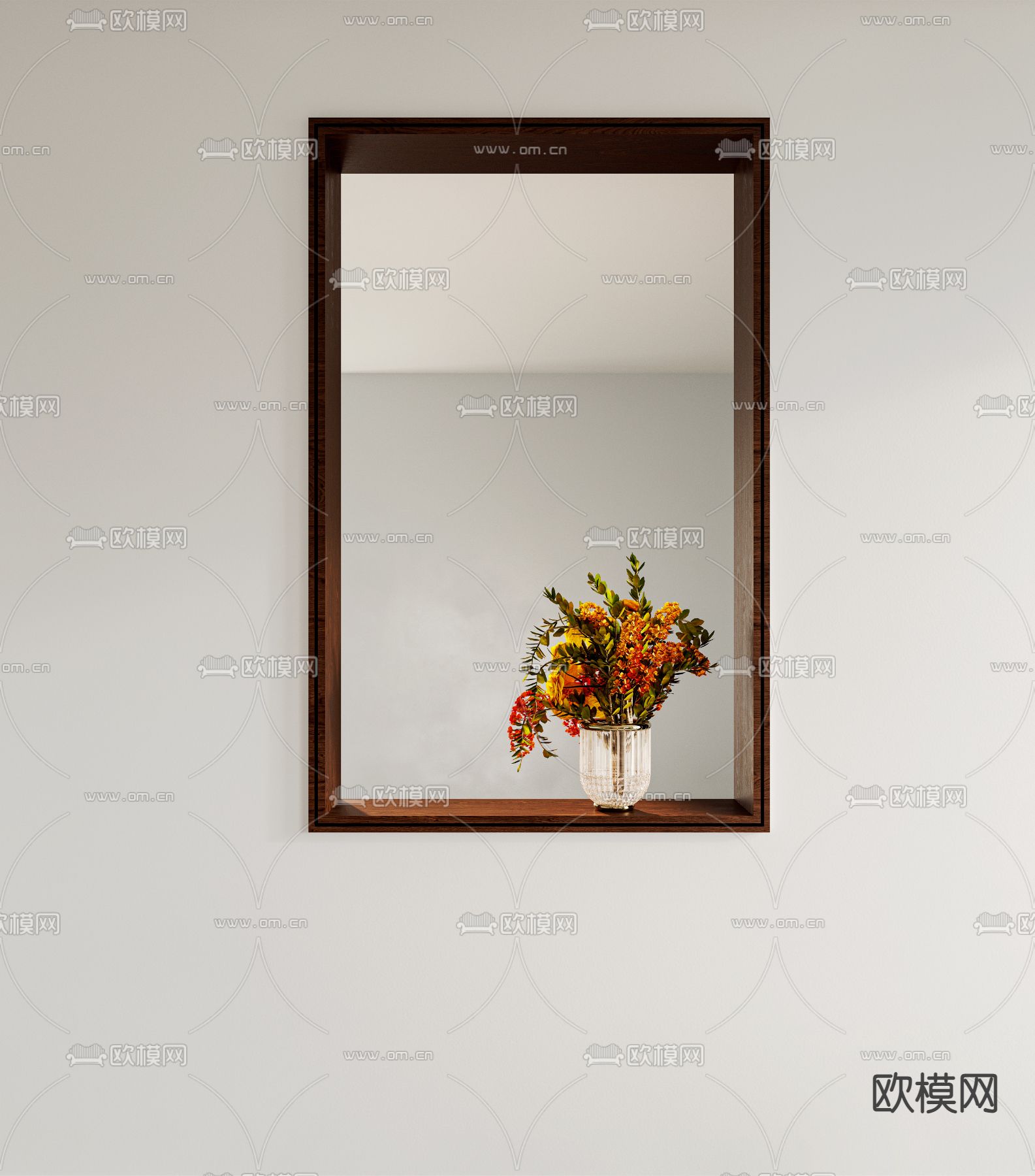 现代画室 工作室su模型下载（渲染图3）