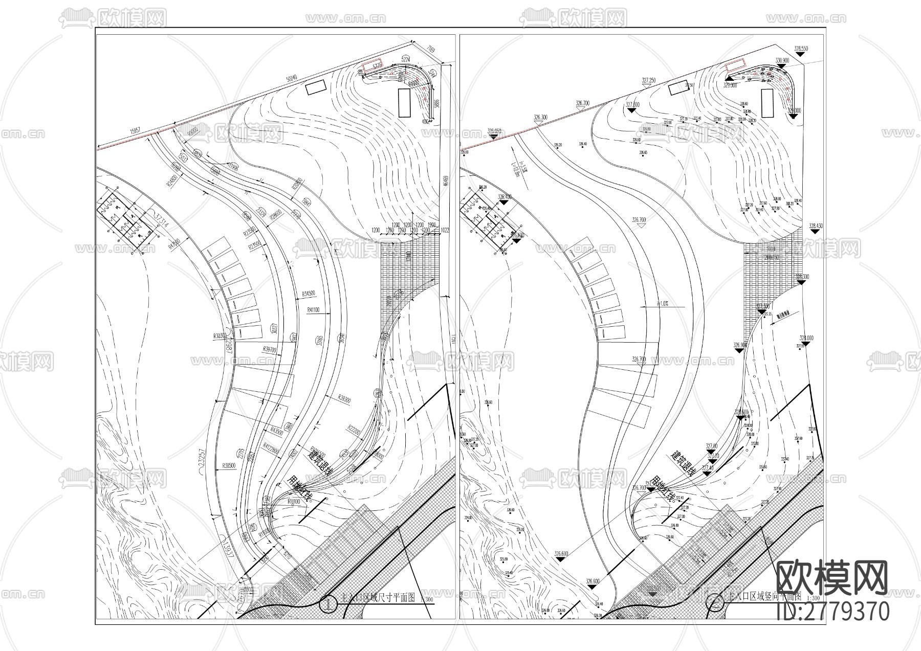 礼嘉智慧公园白云湖会议中心临湖景观改造提升工程cad施工图下载（渲染图6）
