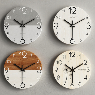  钟表 挂钟su模型 