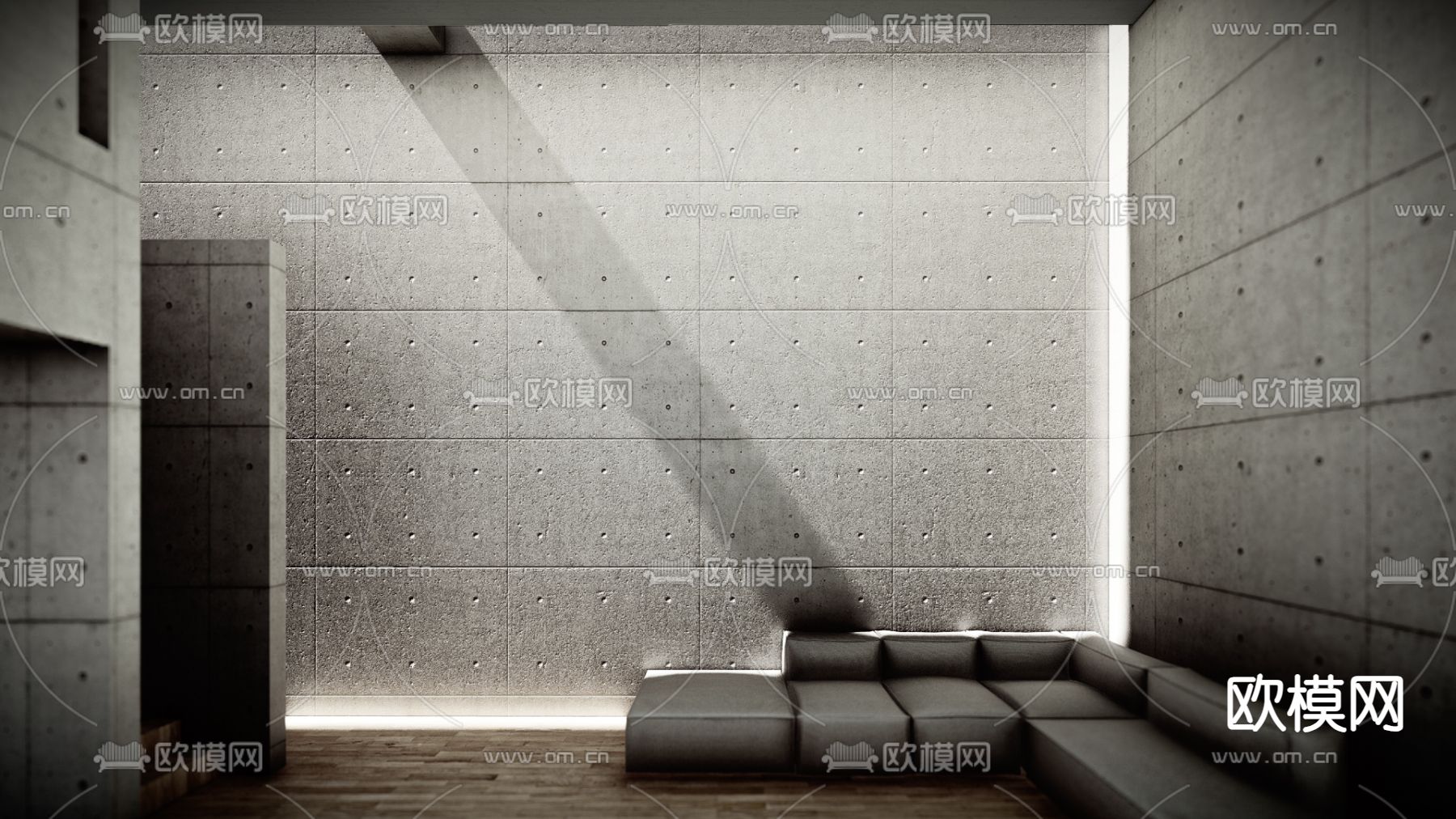 现代别墅外观su模型