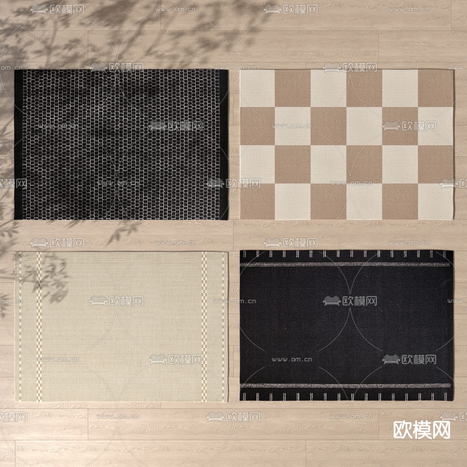 地毯3d模型下载_ID14215208_3dmax免费模型-欧模网