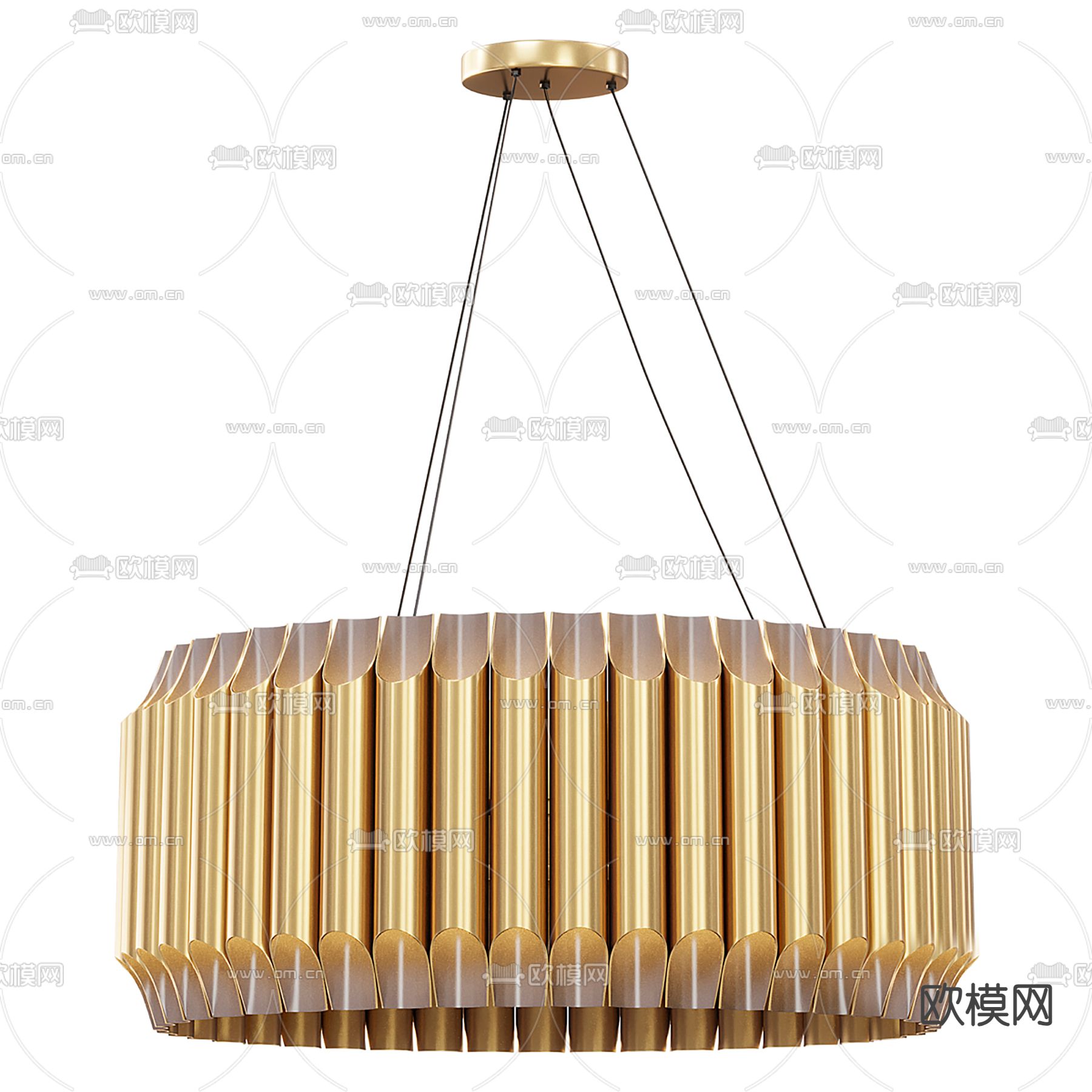 Cattelan 吊灯3d模型下载