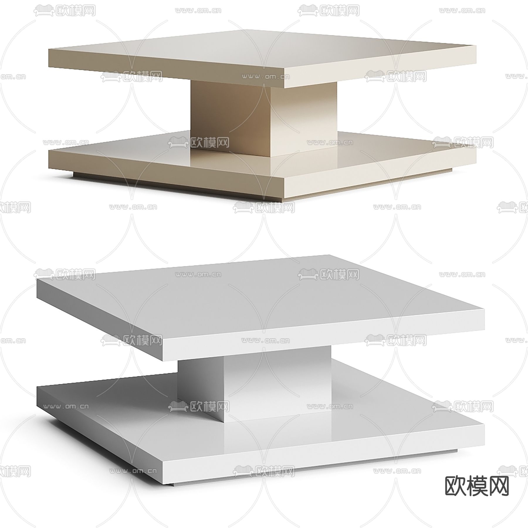 Cattelan 茶几3d模型下载