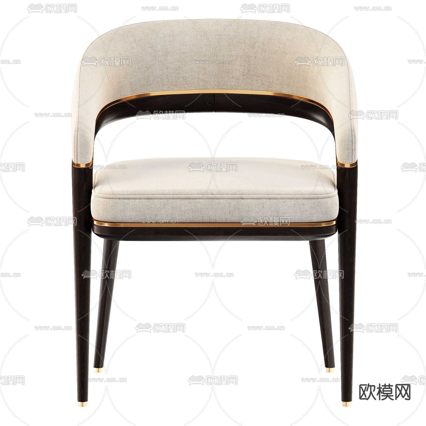 现代椅子 休闲椅3d模型下载（渲染图3）