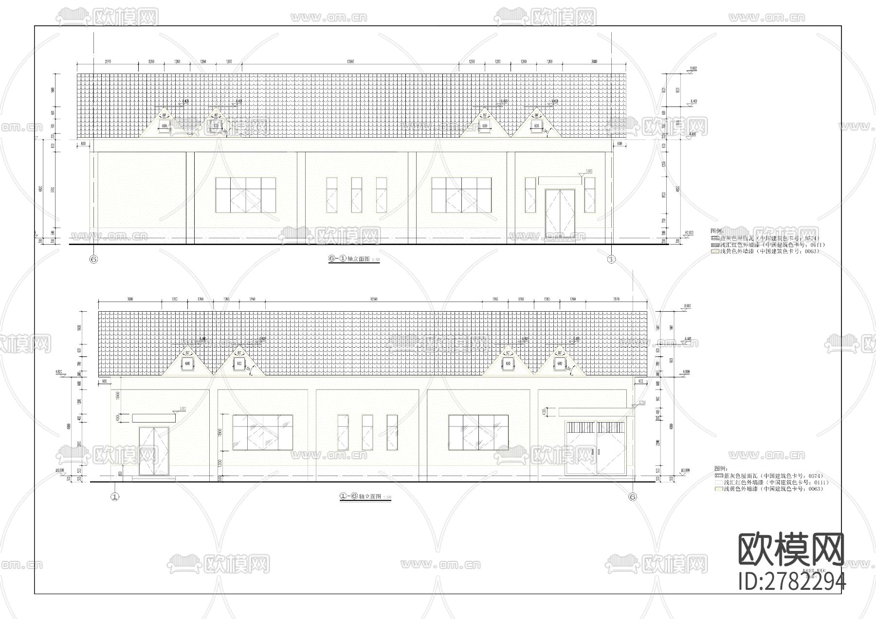 仙女山度假区供水工程CAD施工图下载（渲染图8）