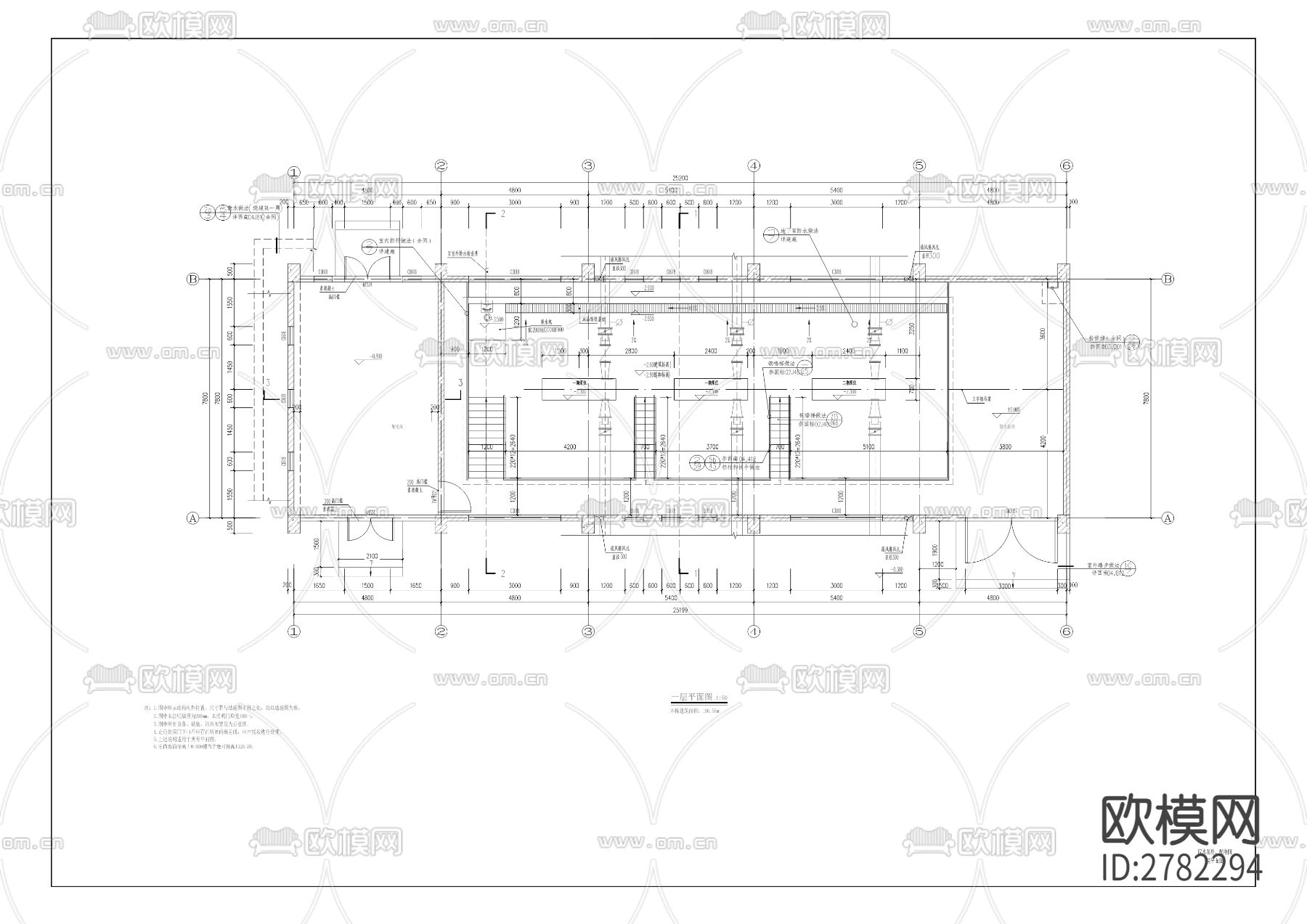 仙女山度假区供水工程CAD施工图下载（渲染图3）