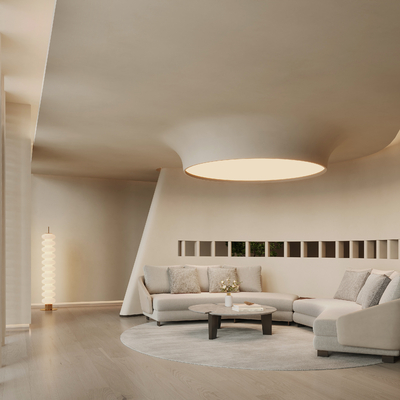  美容院 前台大厅su模型 