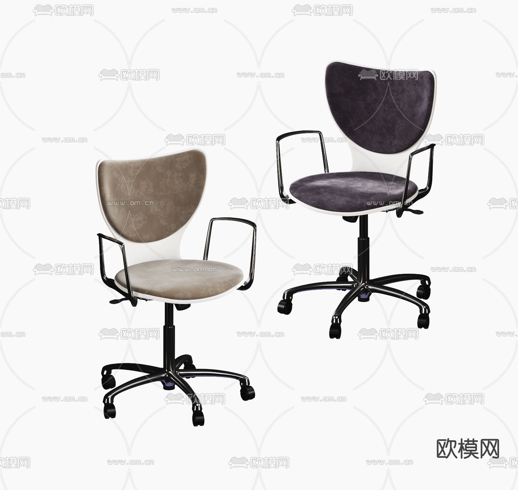 办公椅3d模型下载