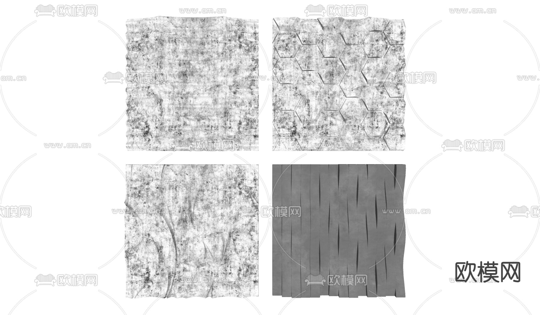 墙饰 挂饰 立体画su模型下载（渲染图2）