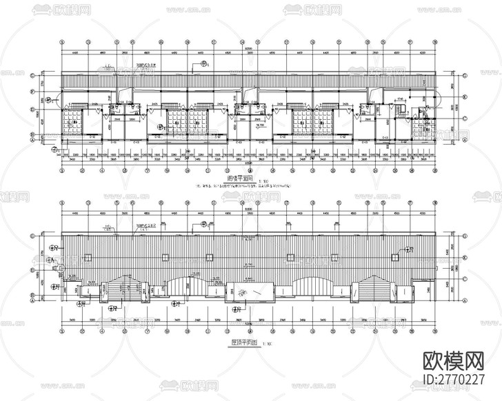 小區(qū)建筑cad施工圖下載(渲染圖5)