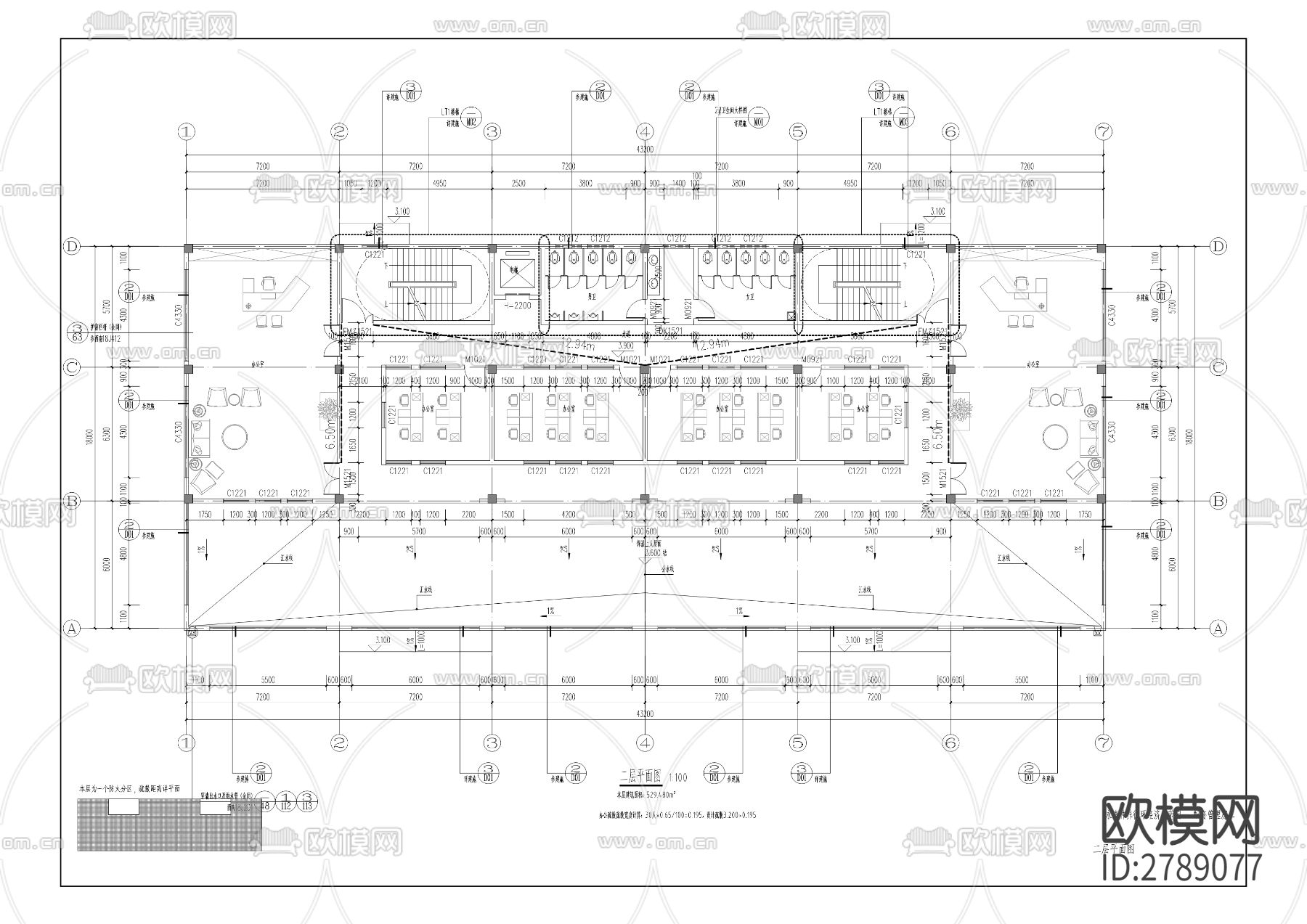永清种养循环经济示范园CAD施工图下载（渲染图4）