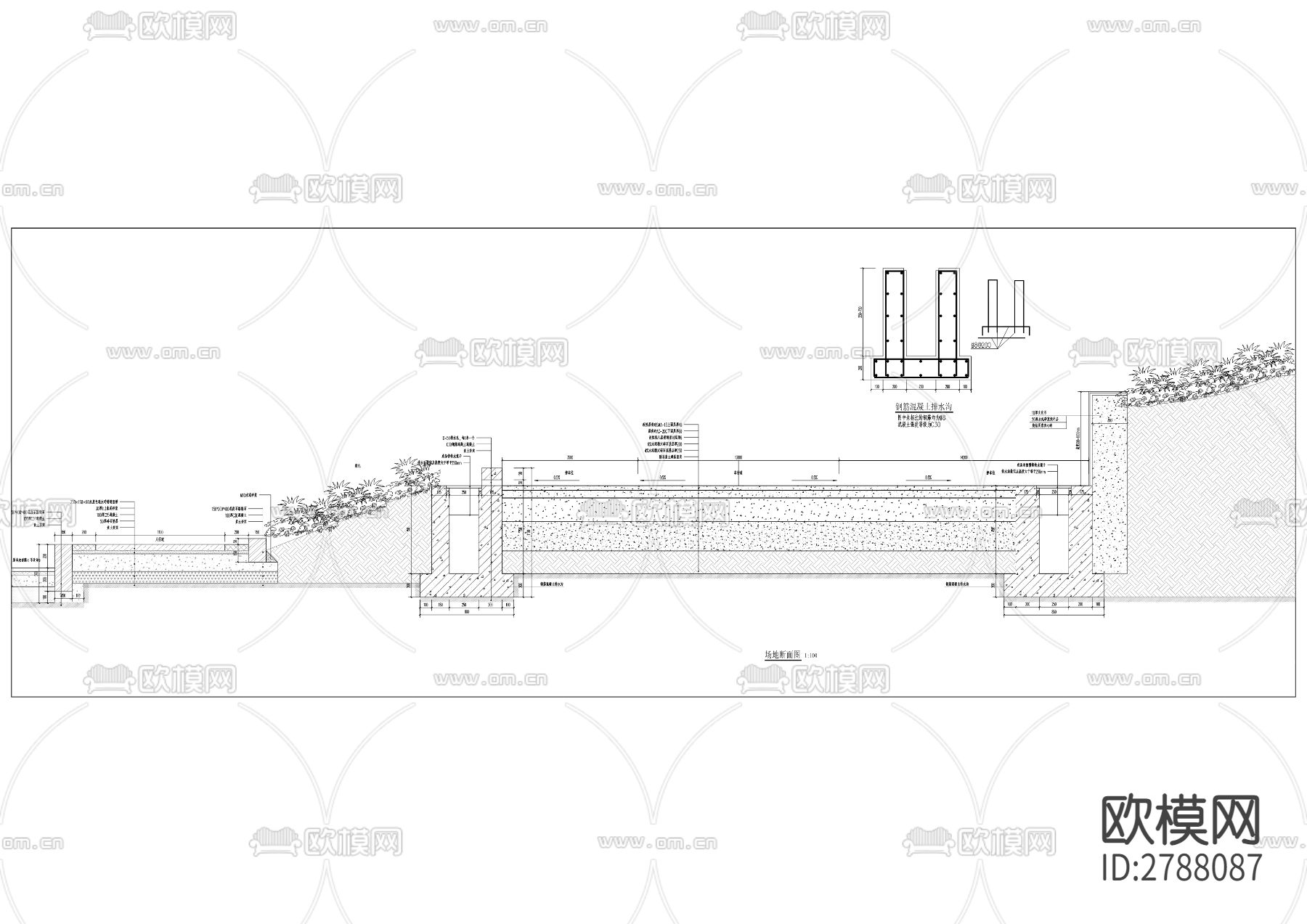 白涛工业园区物流仓储中心配套工程CAD施工图下载（渲染图4）
