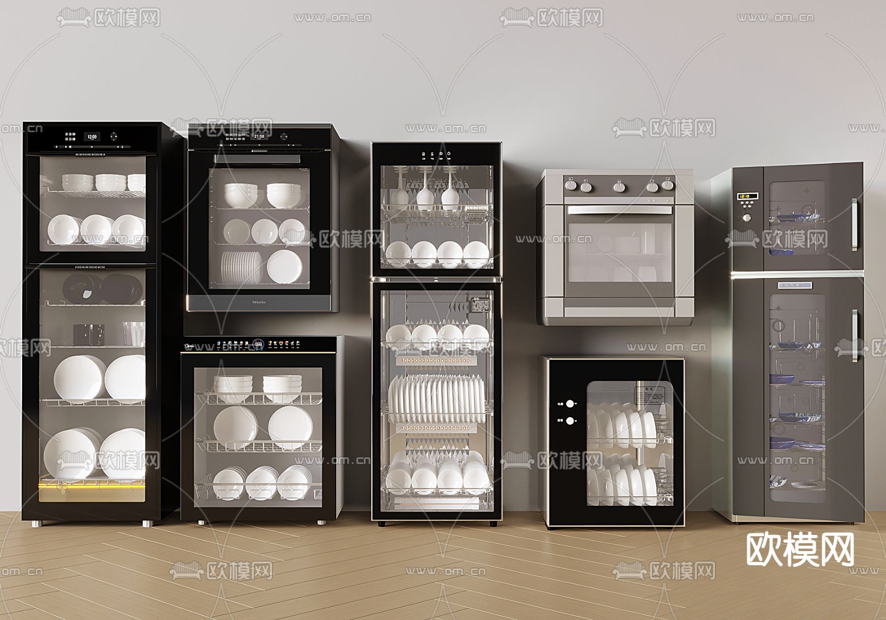 消毒柜 碗柜3d模型下载