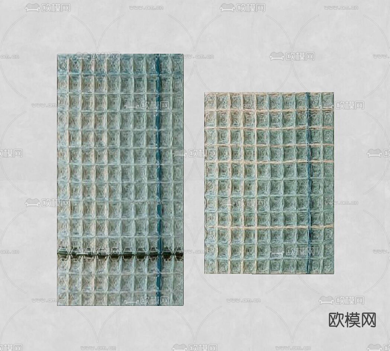 简约装饰画su模型下载（渲染图2）