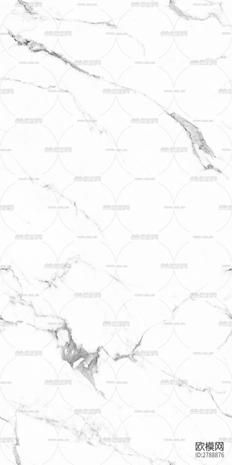 大理石 岩板 瓷砖 -维卡白下载（渲染图2）