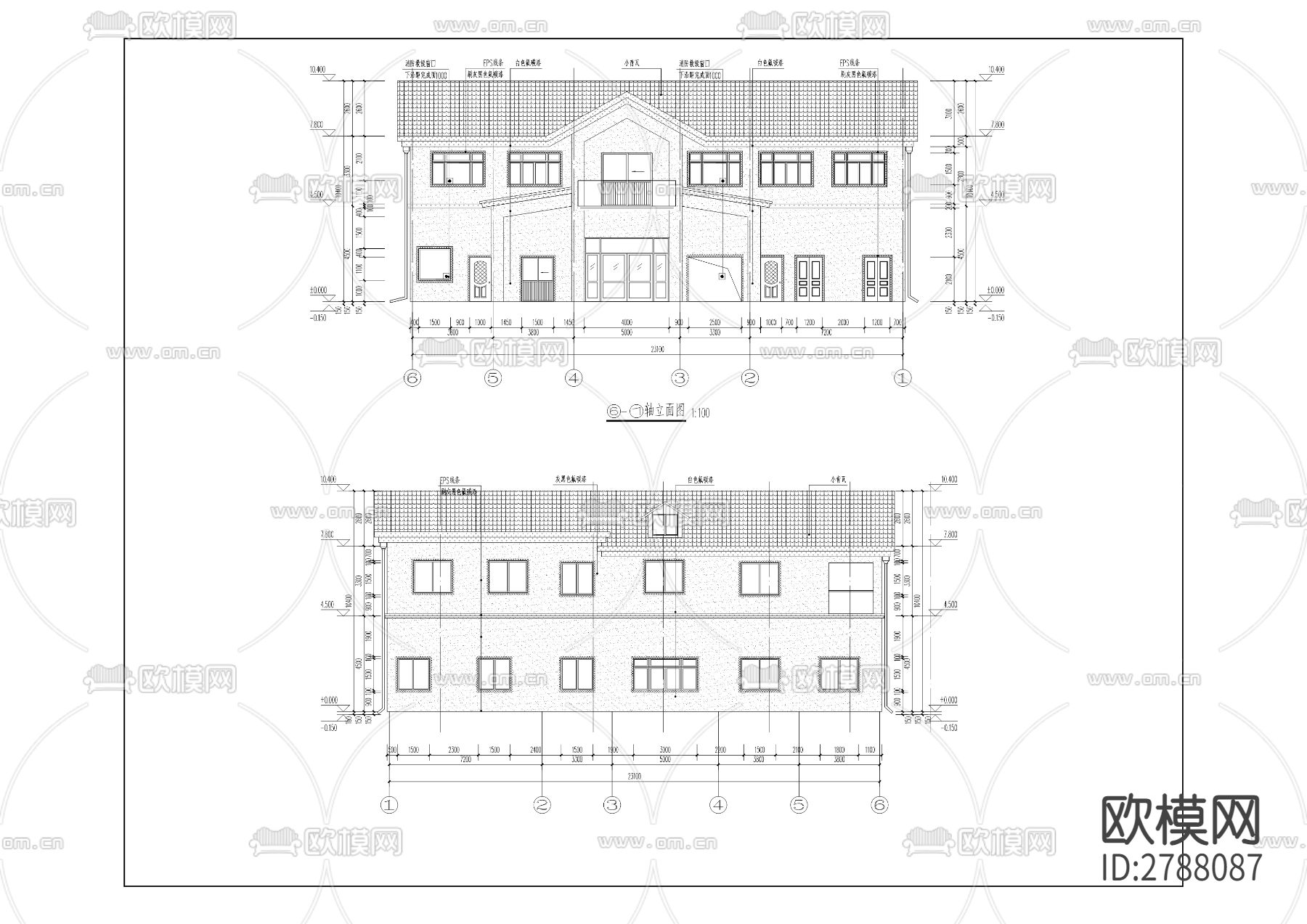 白涛工业园区物流仓储中心配套工程CAD施工图下载（渲染图5）