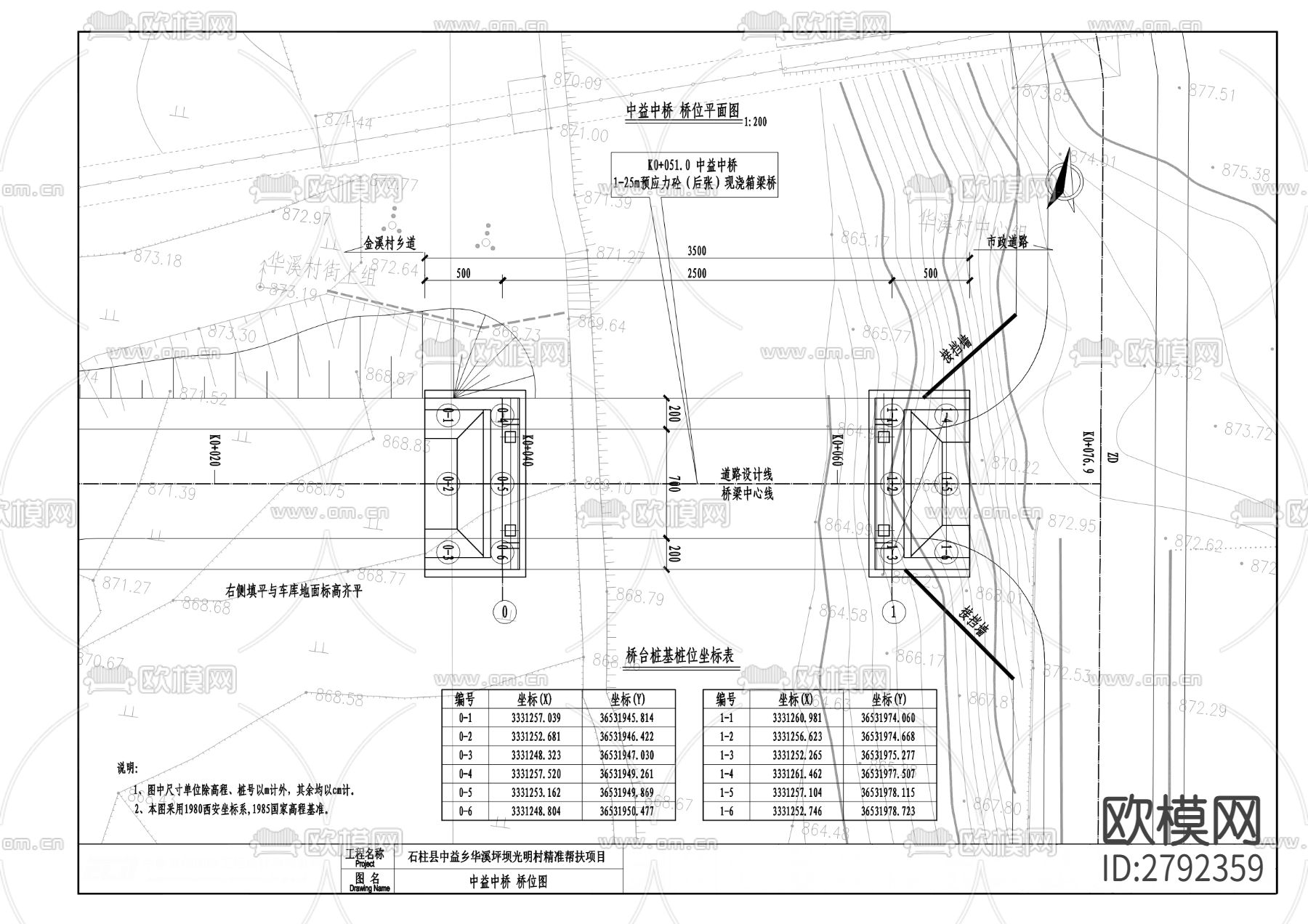 中益乡华溪坪坝光明村精准帮扶项目CAD施工图下载（渲染图5）