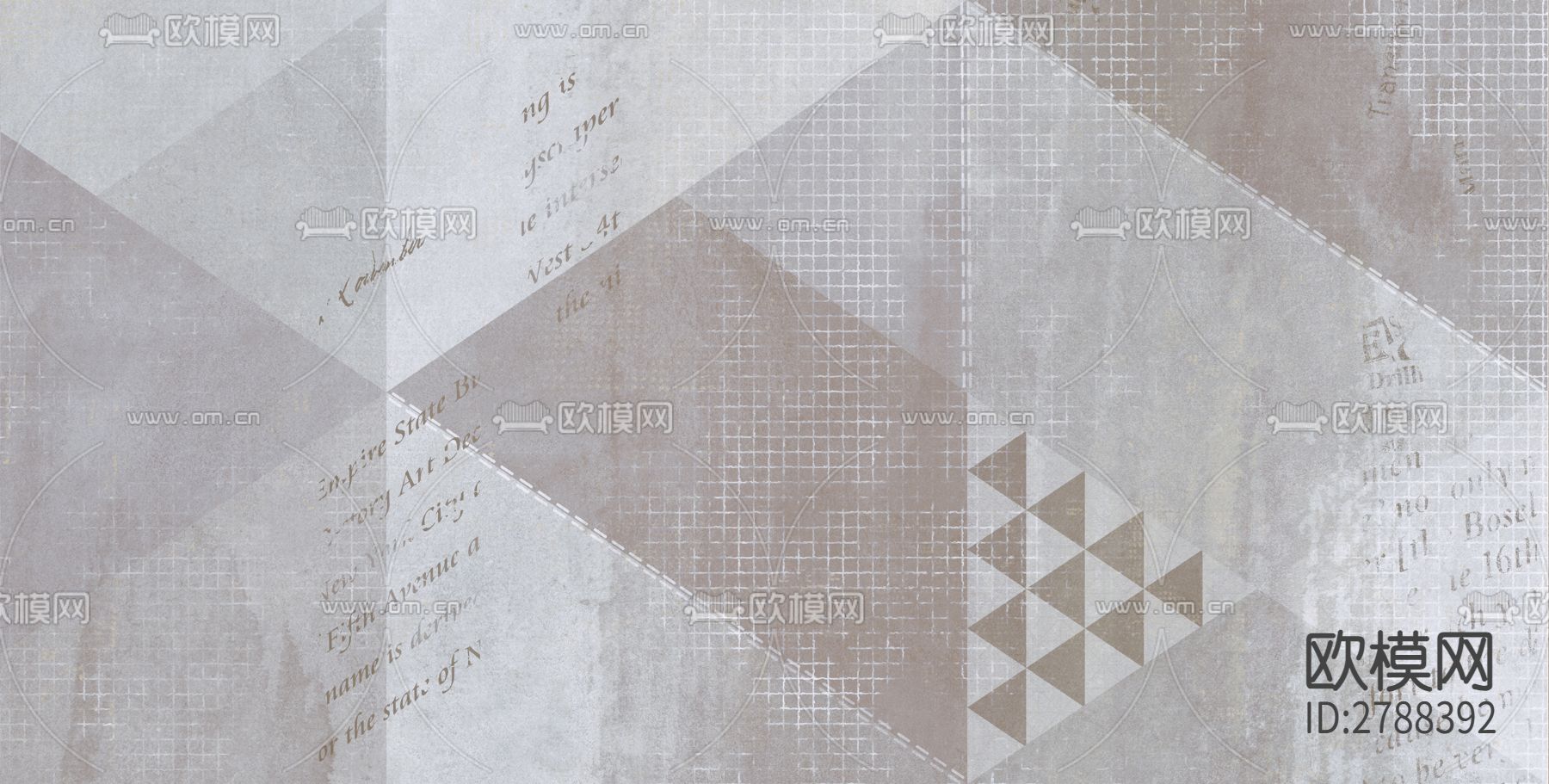 防滑砖 岩板 瓷砖 菱形下载（渲染图3）