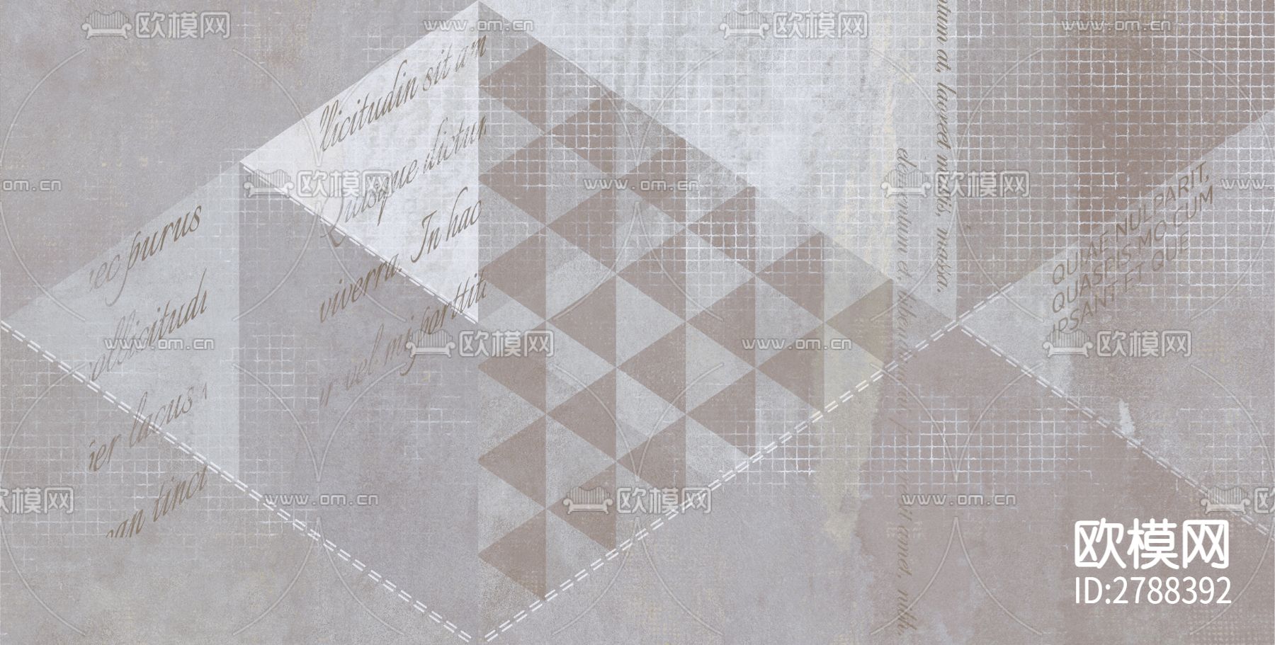 防滑砖 岩板 瓷砖 菱形下载（渲染图7）