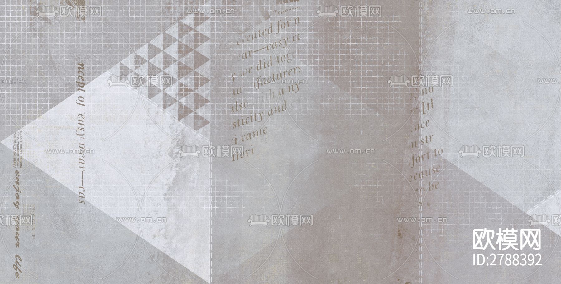 防滑砖 岩板 瓷砖 菱形下载（渲染图2）