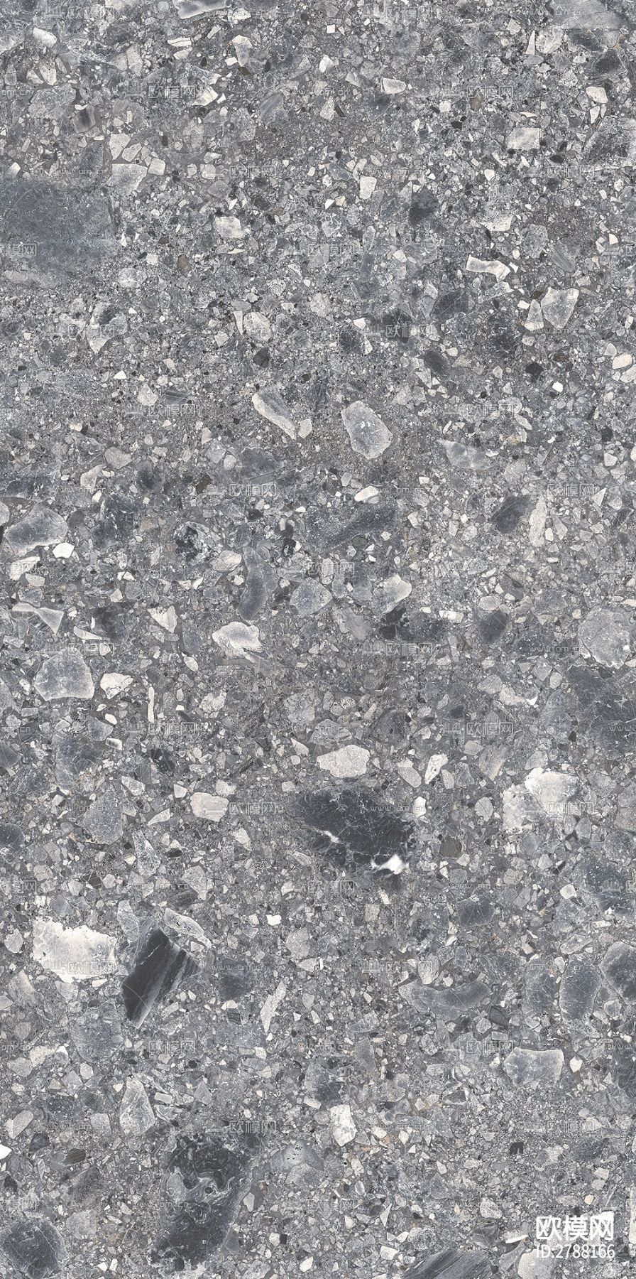 花岗岩 岩板 瓷砖  水磨石深灰下载（渲染图3）