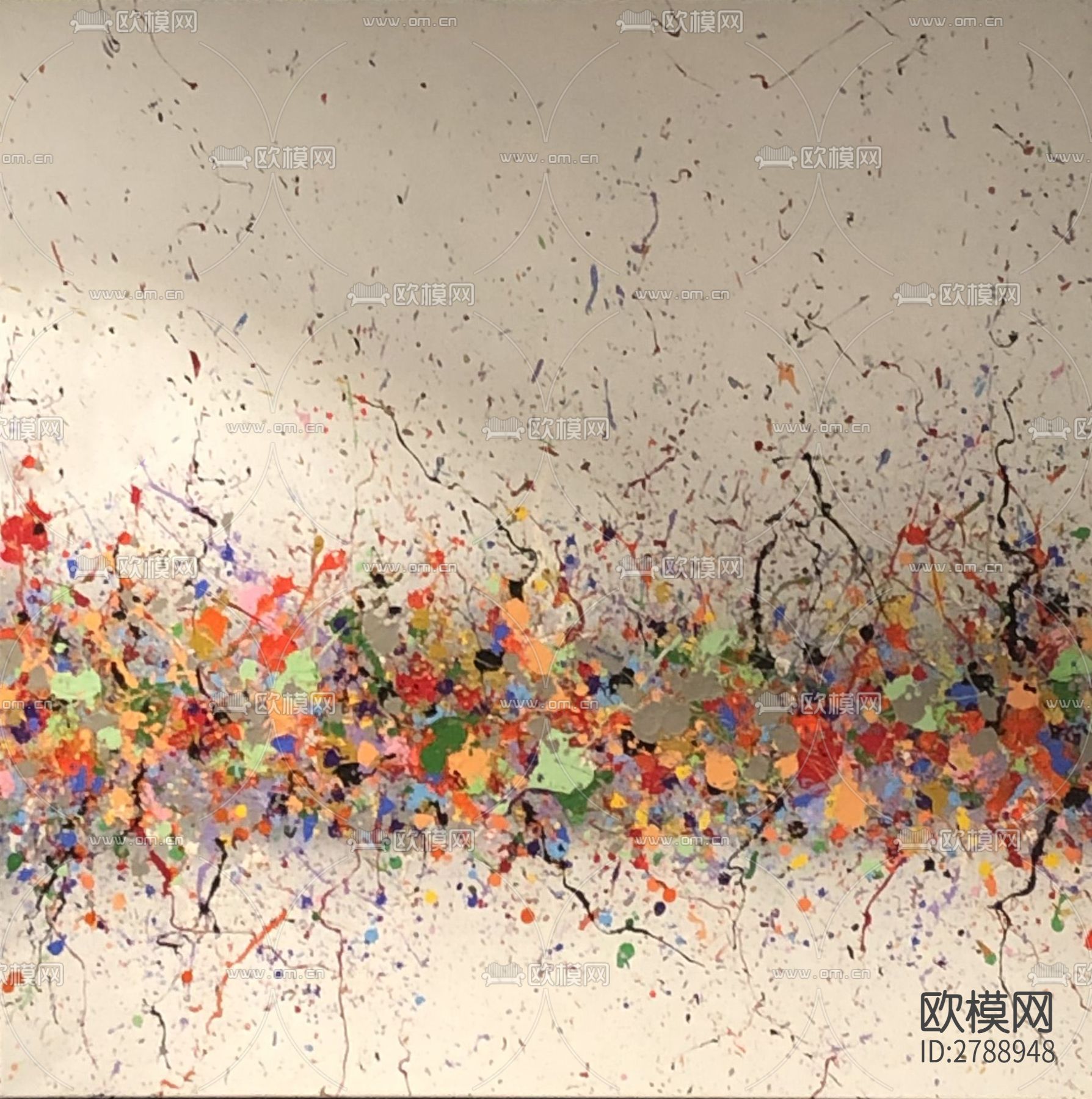 抽象装饰画贴图下载