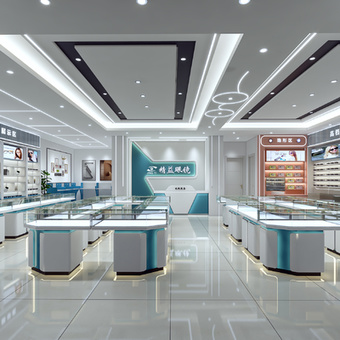 眼镜店3d模型